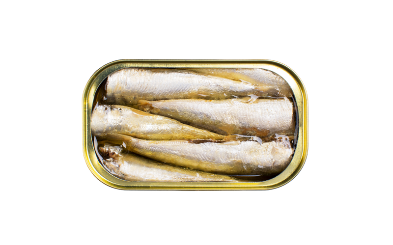 Sardinas al limón en aceite de oliva, 120 g