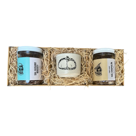 3 Pack · 2 sales  y 1 cuenco mezcalero