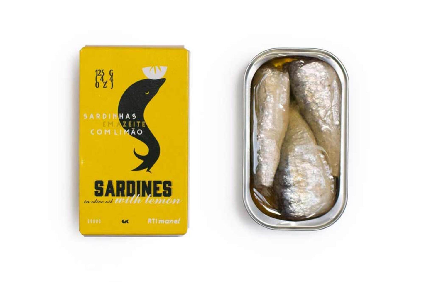 Sardinas en aceite con limon, Cont 120 g
