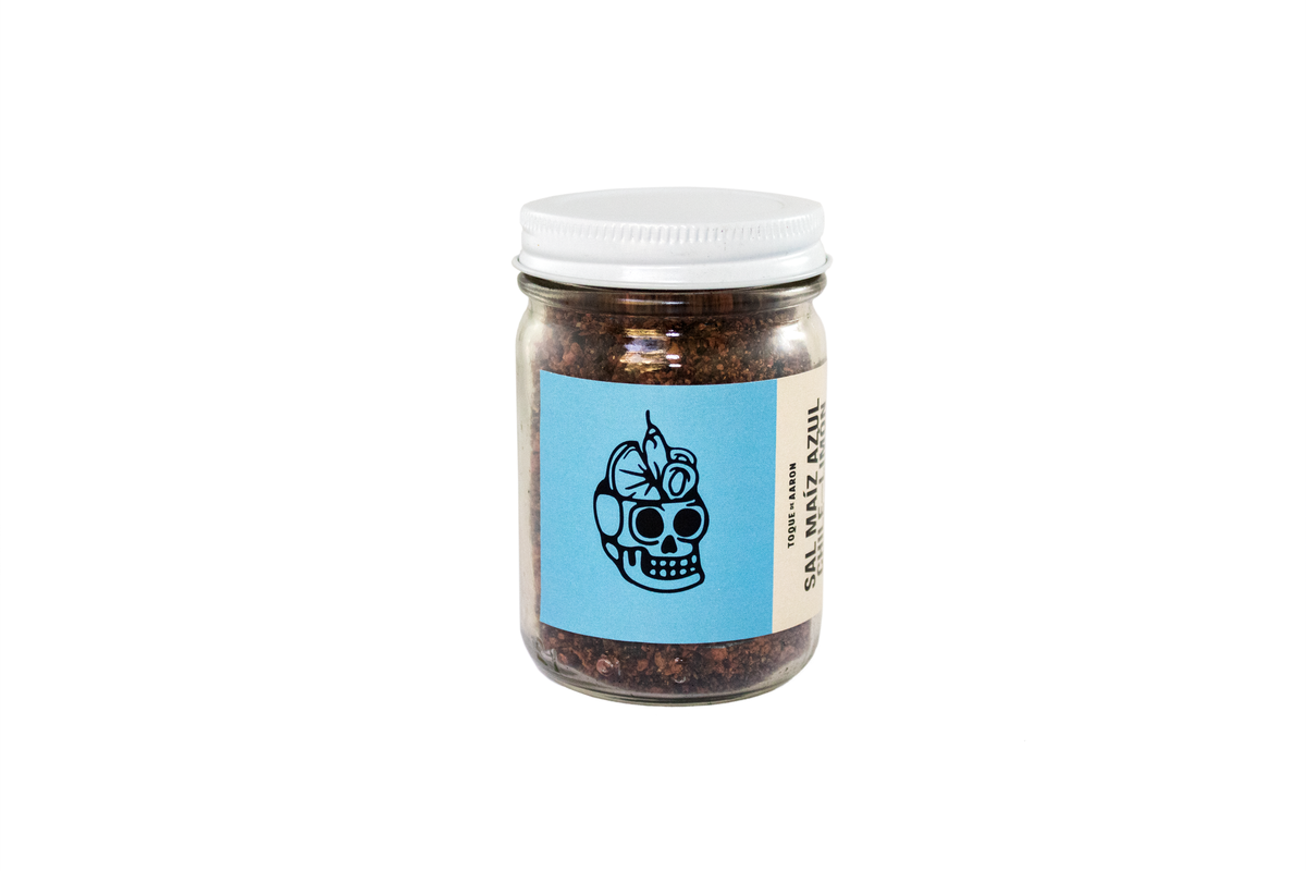 Sal de Maíz Azul, Chile y Limón 100 g Toque de Aaron 
