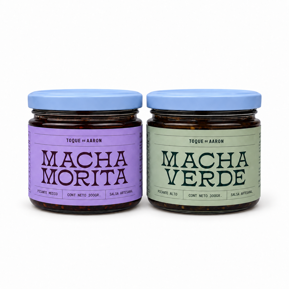 Las Picosas Kit de Salsa Macha Morita y Salsa Macha Verde Toque de Aaron