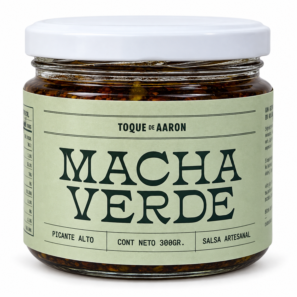 Salsa Macha Verde Toque de Aaron