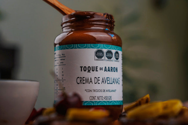 Crema artesanal de avellanas