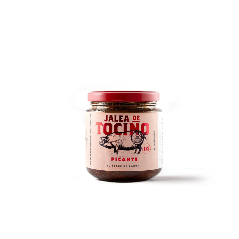 Jalea artesanal de tocino picante