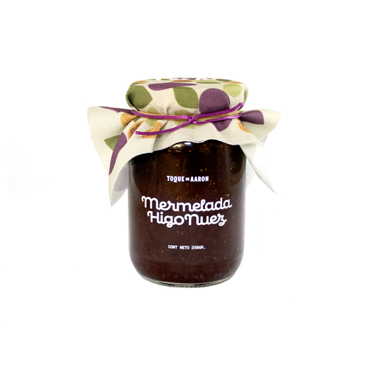 Mermelada gourmet de higo y nuez