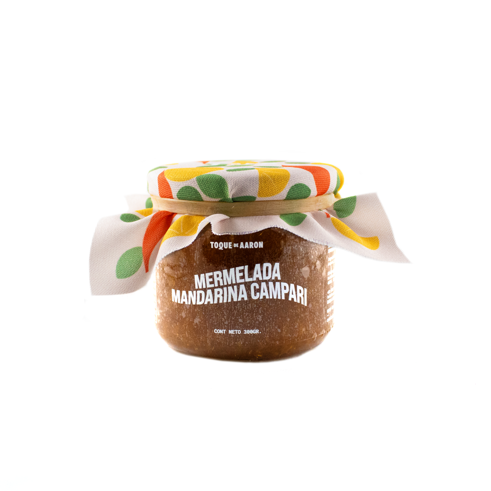 Mermelada gourmet de mandarina y campari