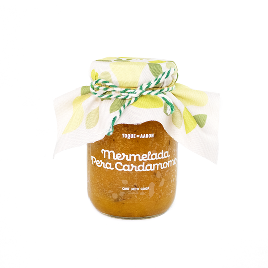 Mermelada gourmet de pera y cardamomo