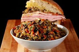 Ensalada gourmet de aceitunas estilo muffuletta